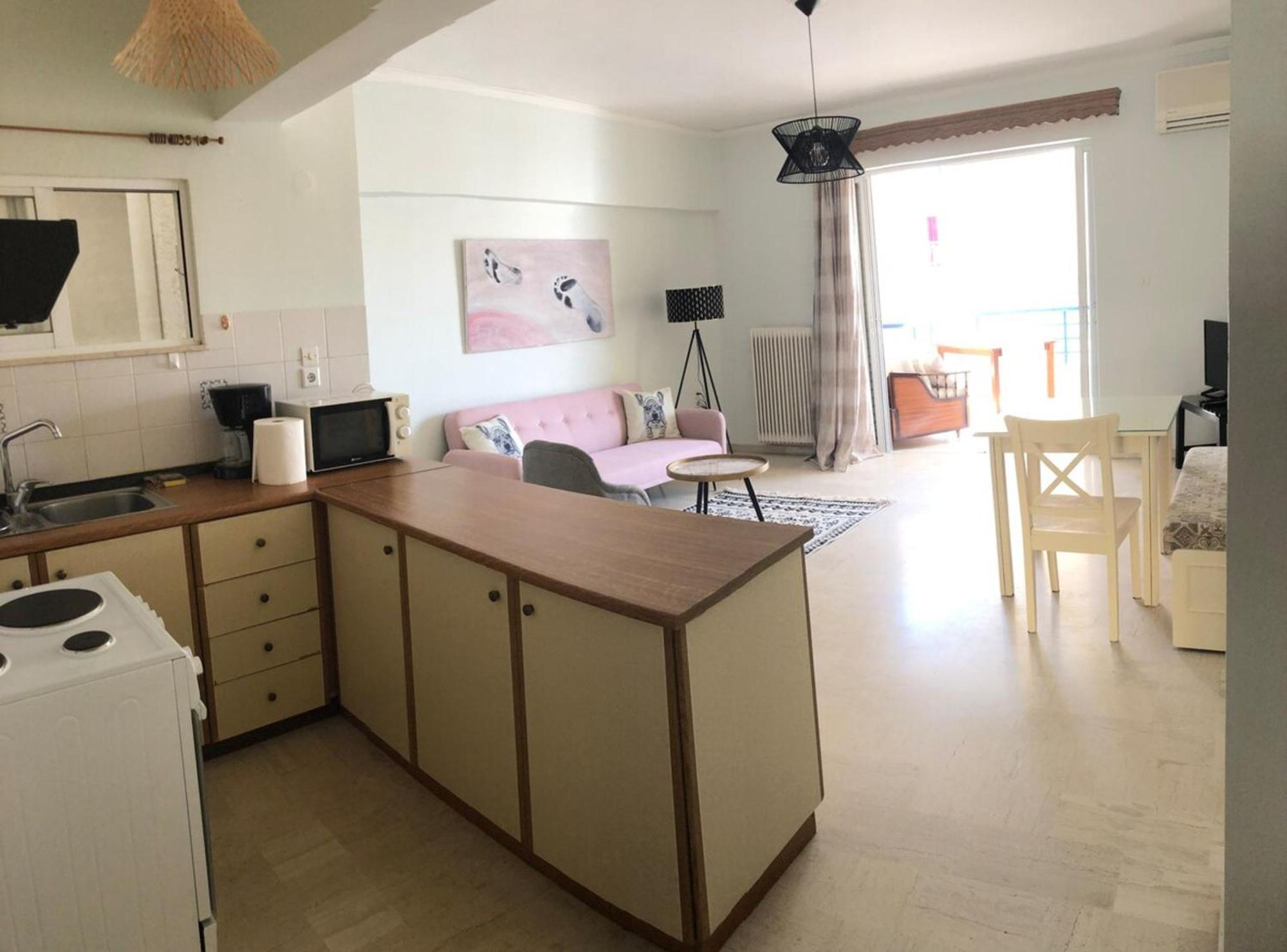 Kate Apartment, Across The Marina レティムノ エクステリア 写真
